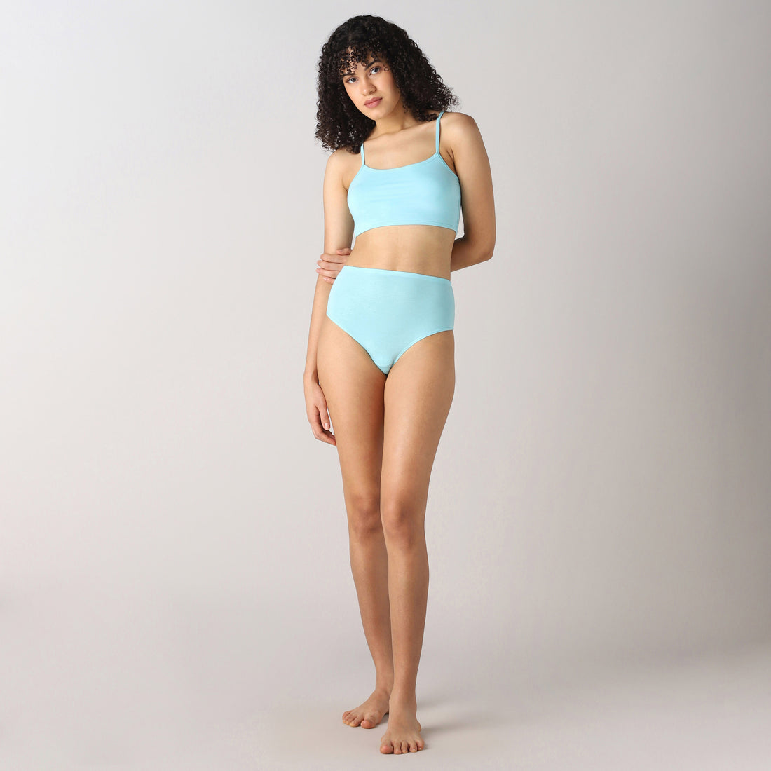 Sweet Spot Women's Underwear High Waist (Aqua sky)