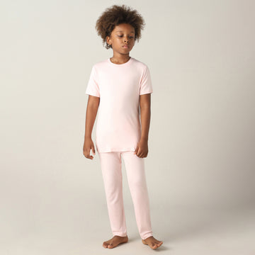 ActiveSoft Bamboo - Premium  Lounging Set For Boys (Rose Quartz)