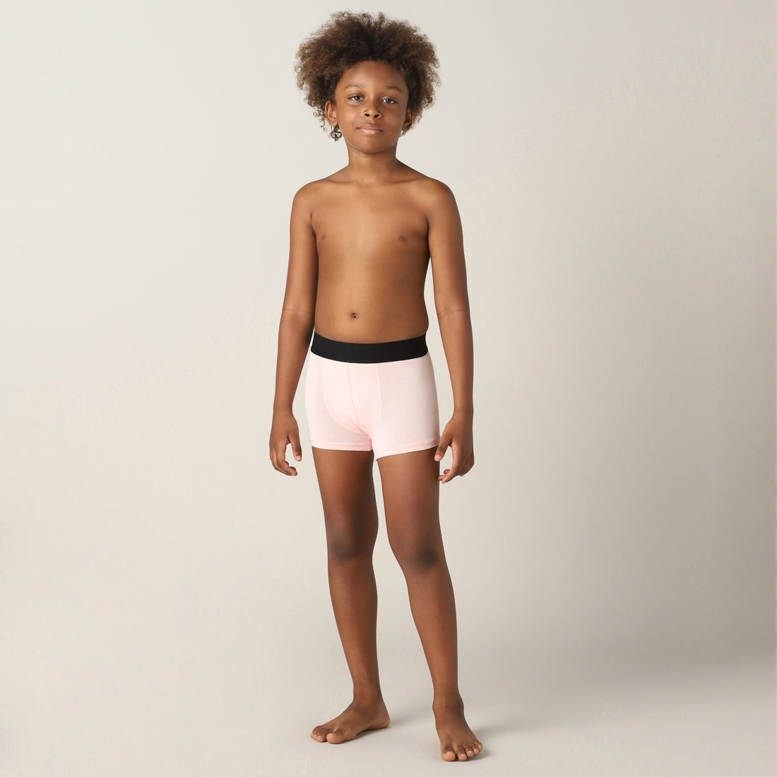 Sweet Spot Regular Fit Solid Trunk for Boys (Rose Quartz)