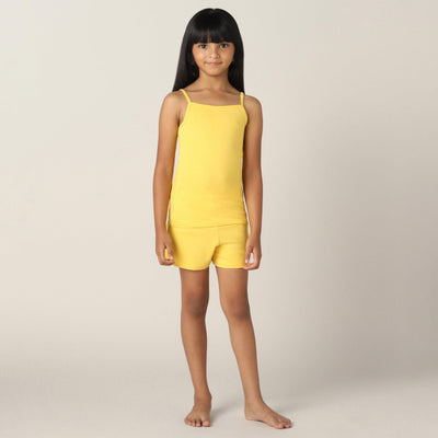 SensiSoft Bamboo - Premium Camisole & Shorts set for Girls (Mimosa)