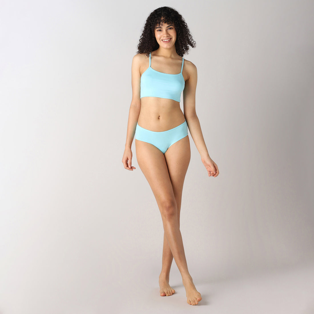 Sweet Spot Women's Soft Hipster Briefs (Aqua Sky)