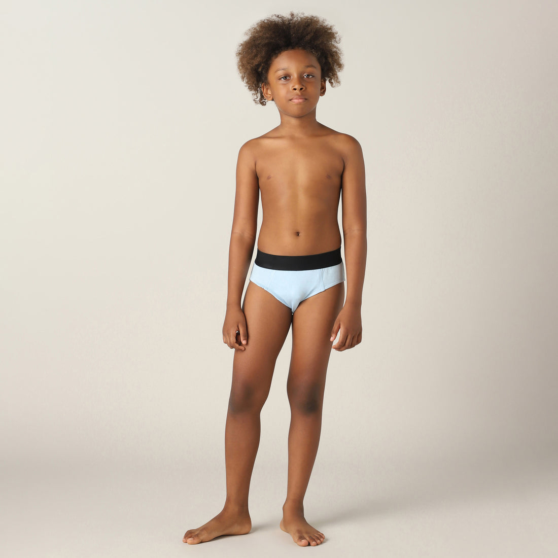 Sweet Spot Regular Fit Solid Brief for Boys (Cerulean)