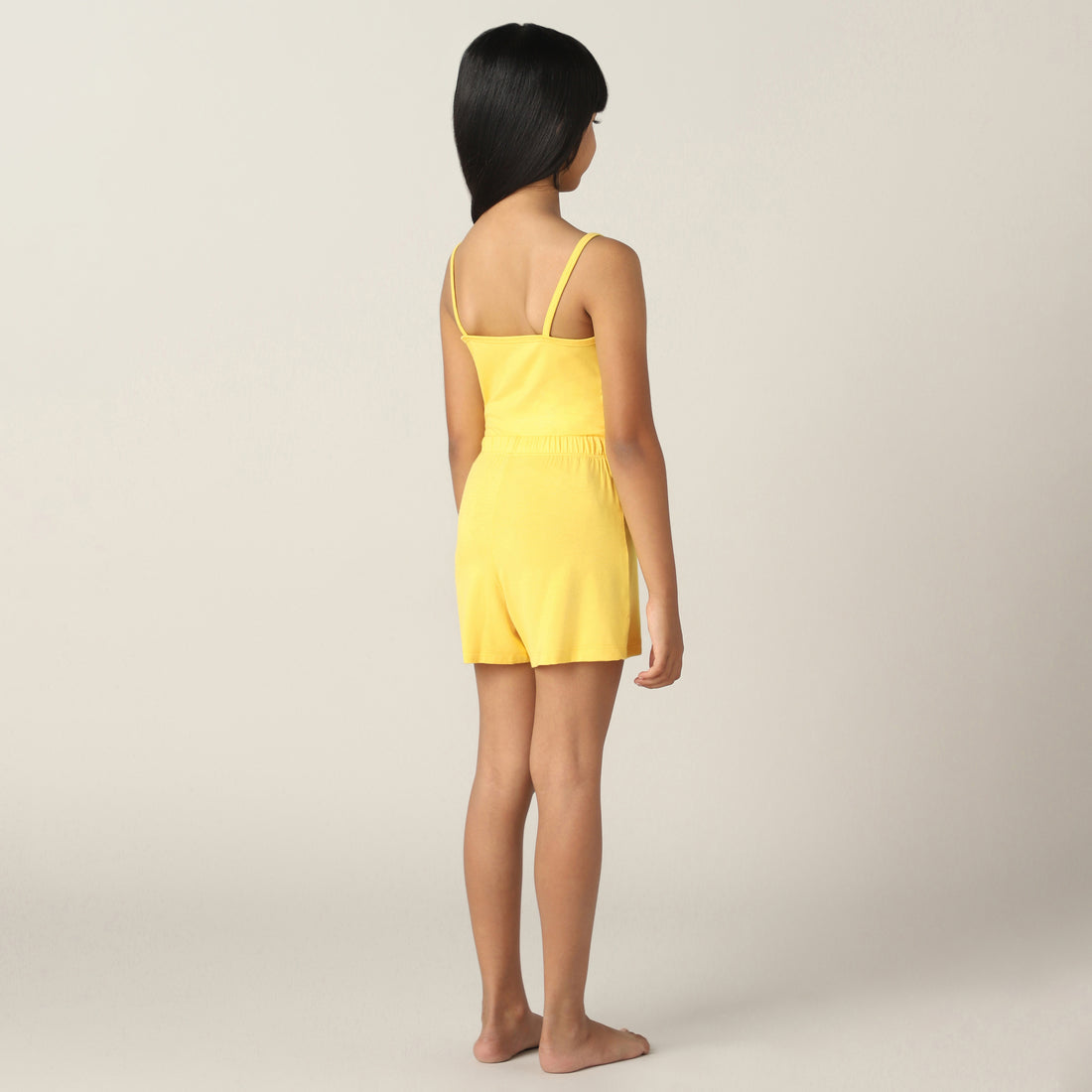 SensiSoft Bamboo - Premium Camisole & Shorts set for Girls (Mimosa)