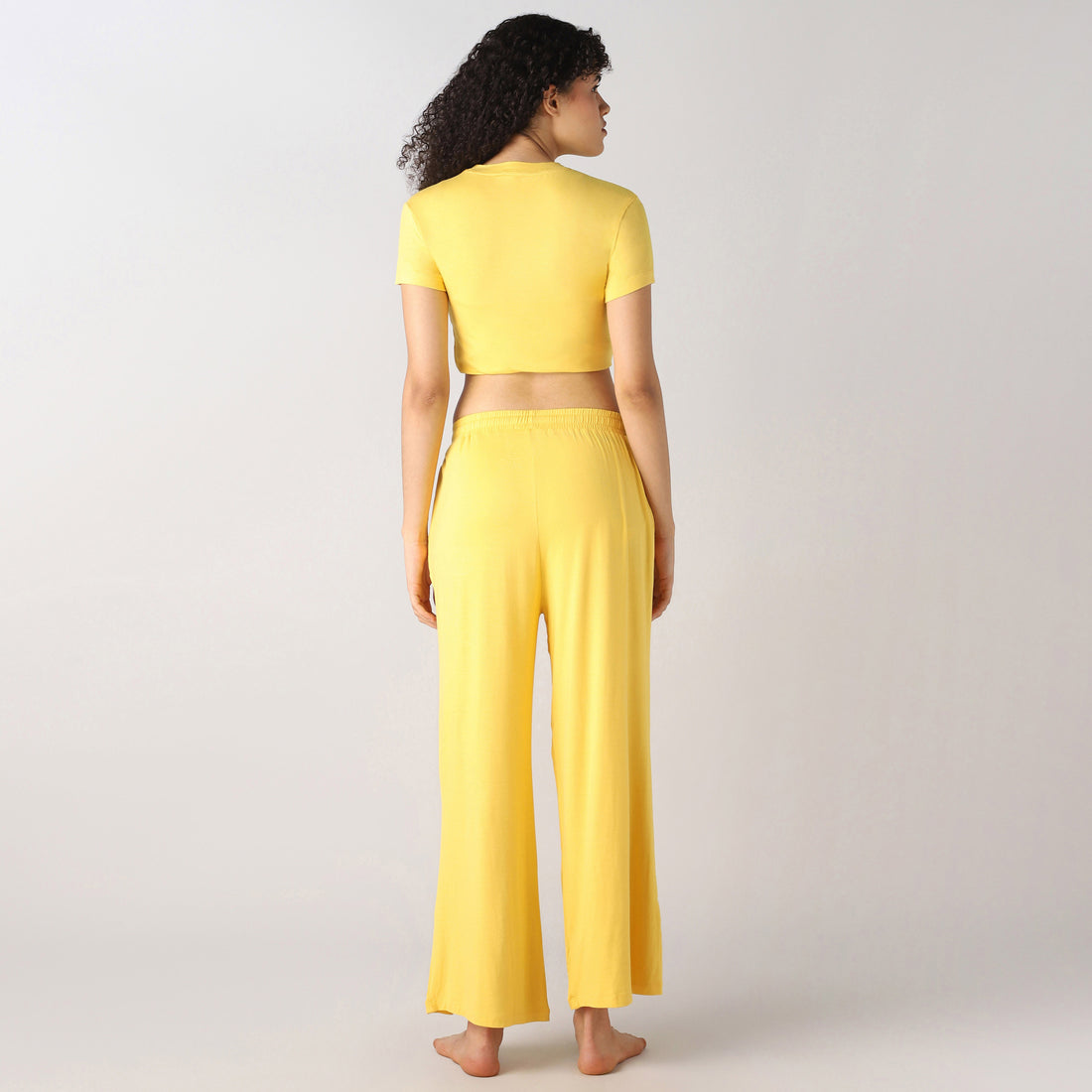 AeroSoft Bamboo Women's Premium Lounging Co-Ord Set (Mimosa)