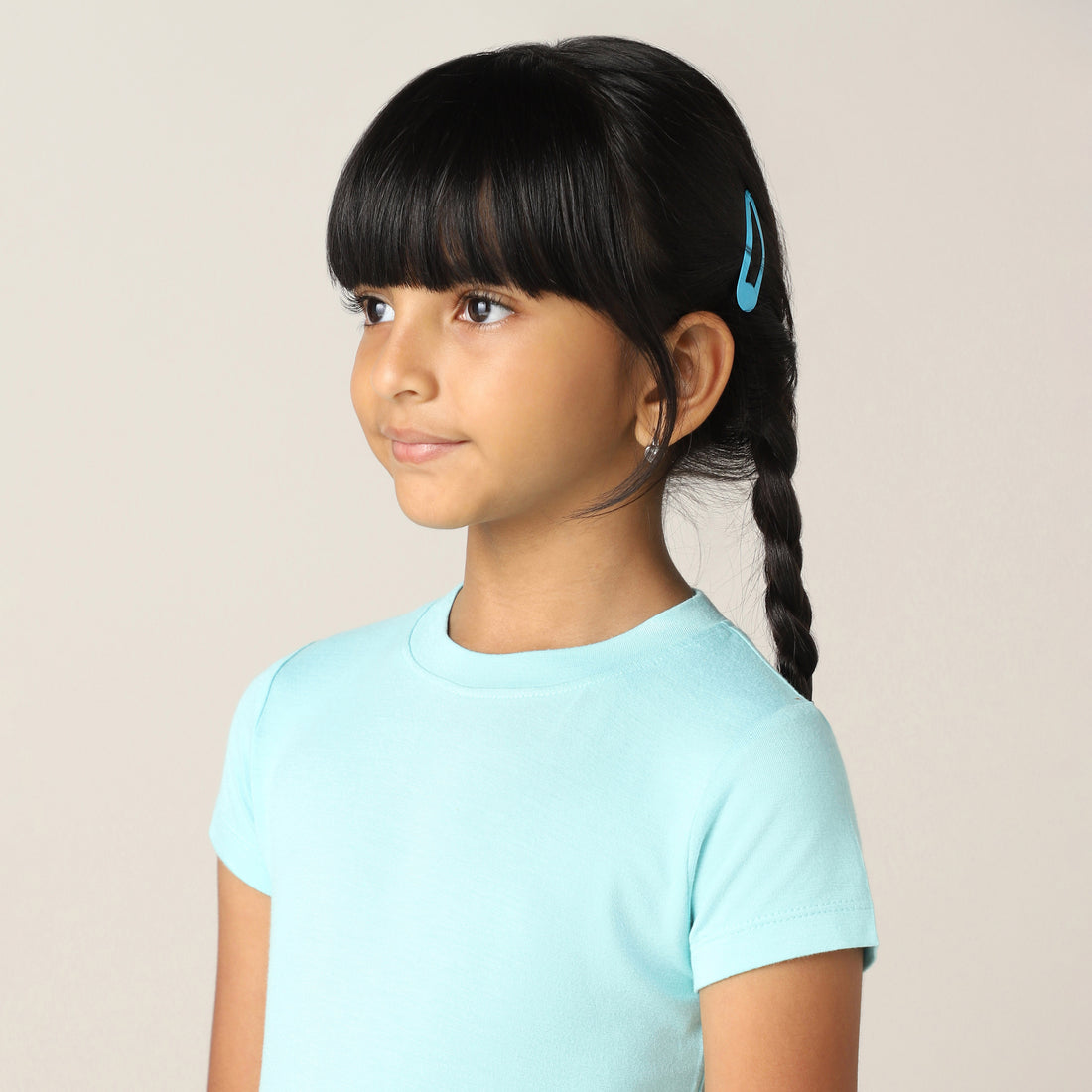 SensiSoft Bamboo - Girls Lounging or Sleep Bamboo Regular T-Shirt (Pack of 3)