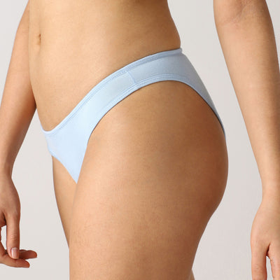 AeroSoft Bamboo - Women's Solid Bamboo Bikini (Cerulean)